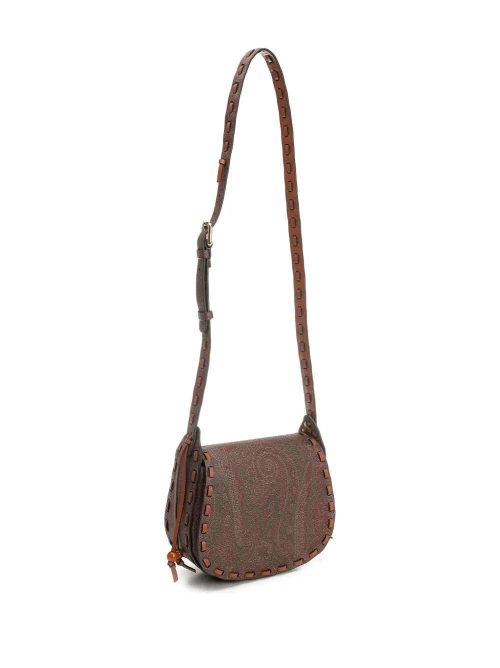 ETRO Crossbodytas met paisley-print Bruin