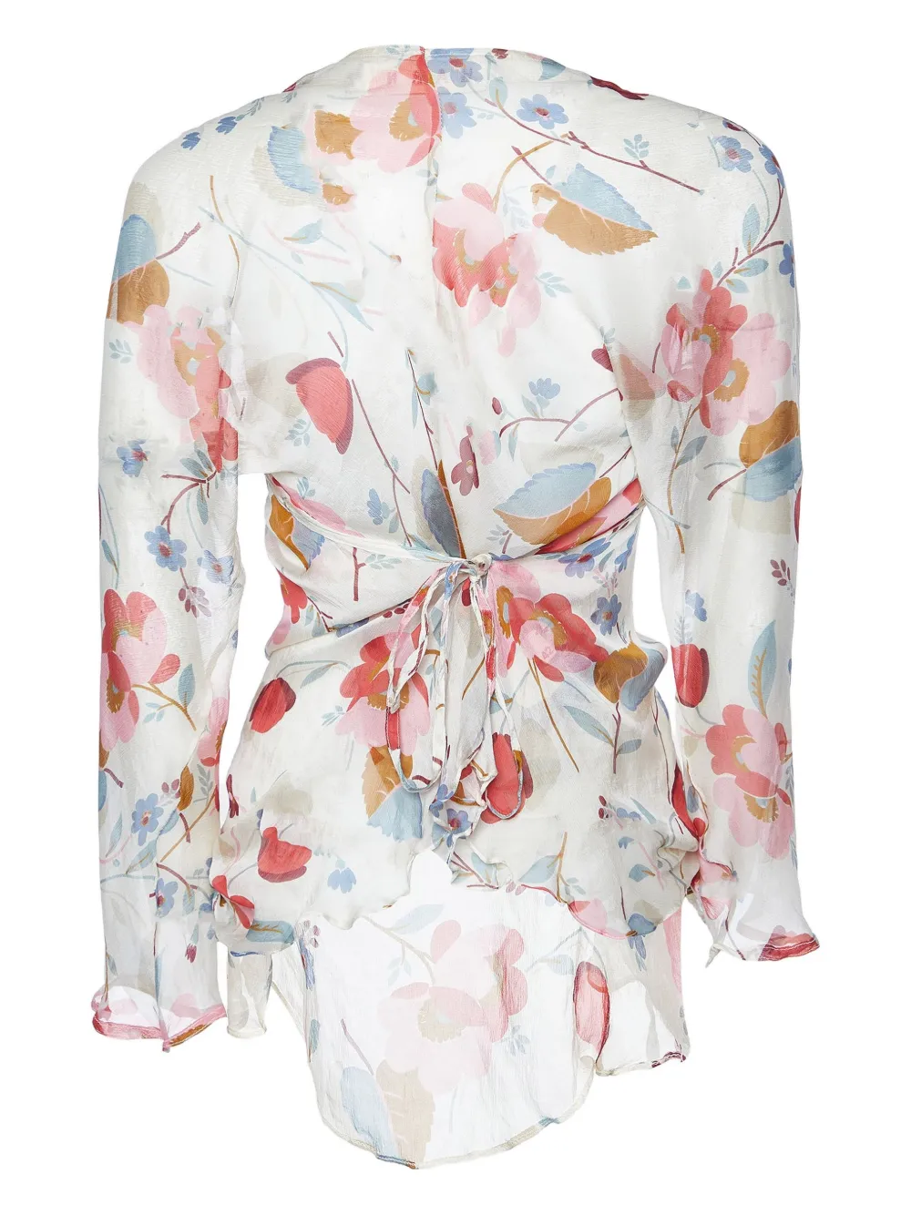 Marni Pre-Owned floral-print sheer blouse | Image 2