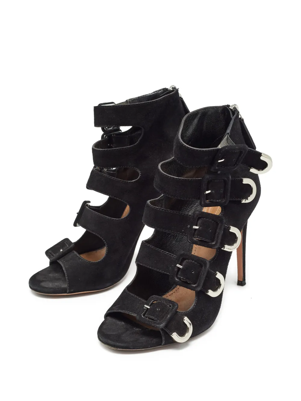 Aquazzura x Claudia Schiffer pre-owned 110mm Vendome strappy sandals | Image 2