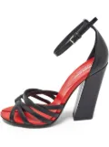 Burberry Pre-Owned Hove ankle-strap sandals - Black