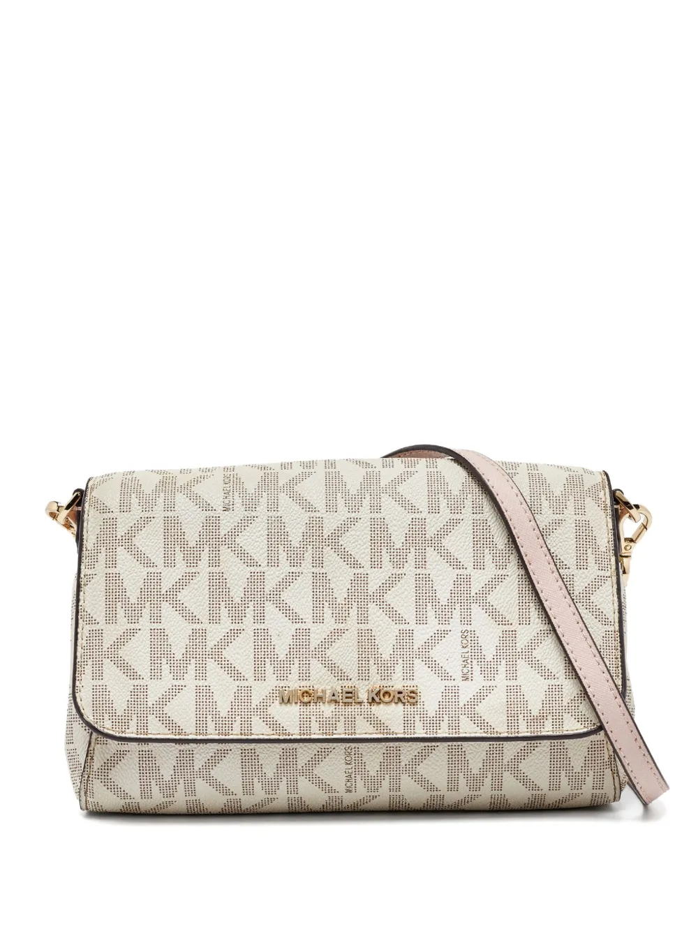 Michael Kors Vintage monogram-pattern crossbody bag | White | Image 1