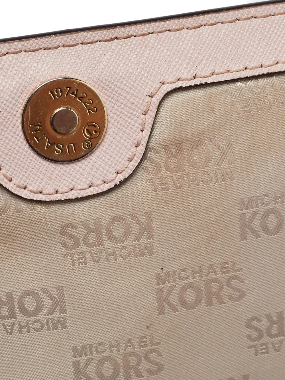 Pre-owned Michael Kors Vintage Monogram-pattern Crossbody Bag