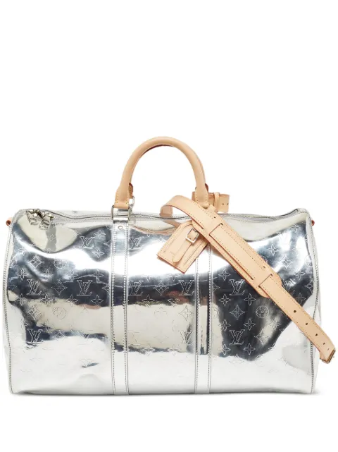 Louis Vuitton Pre-Owned metallic monogram travel bag