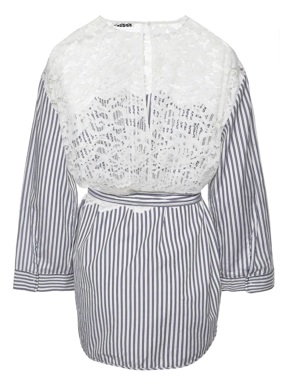 SANDRO camisa con cinturón y rayas estampadas | Image 2