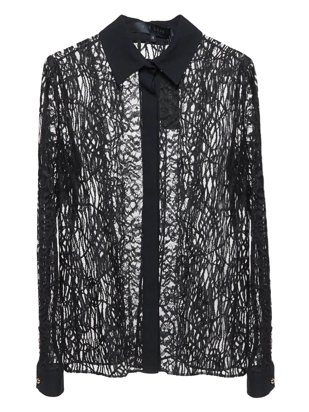 Elie Saab camisa de encaje | negro | Image 1