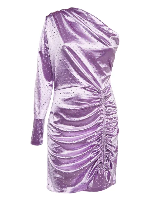 Maje Pre-Owned one-shoulder ruched dress