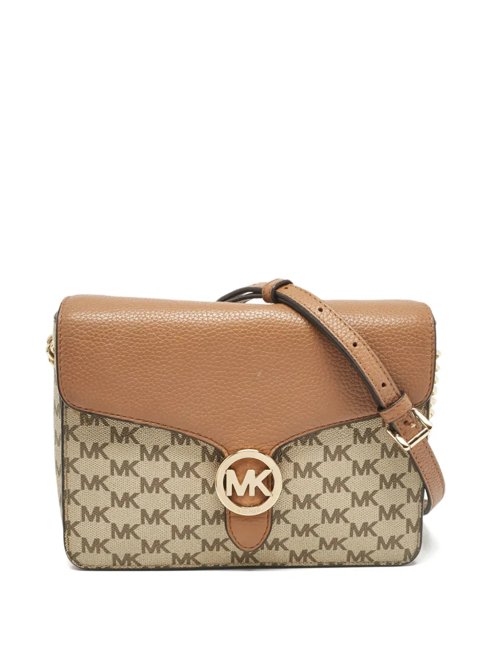 Michael Kors Vintage モノグラム ショルダーバッグ - ブラウン Michael Kors Vintage モノグラム ショルダーバッグ - ブラウン