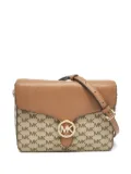 Michael Kors Vintage monogram-pattern crossbody bag - Brown