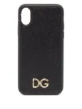 Dolce & Gabbana Pre-Owned logo-embellished iPhone case - Black