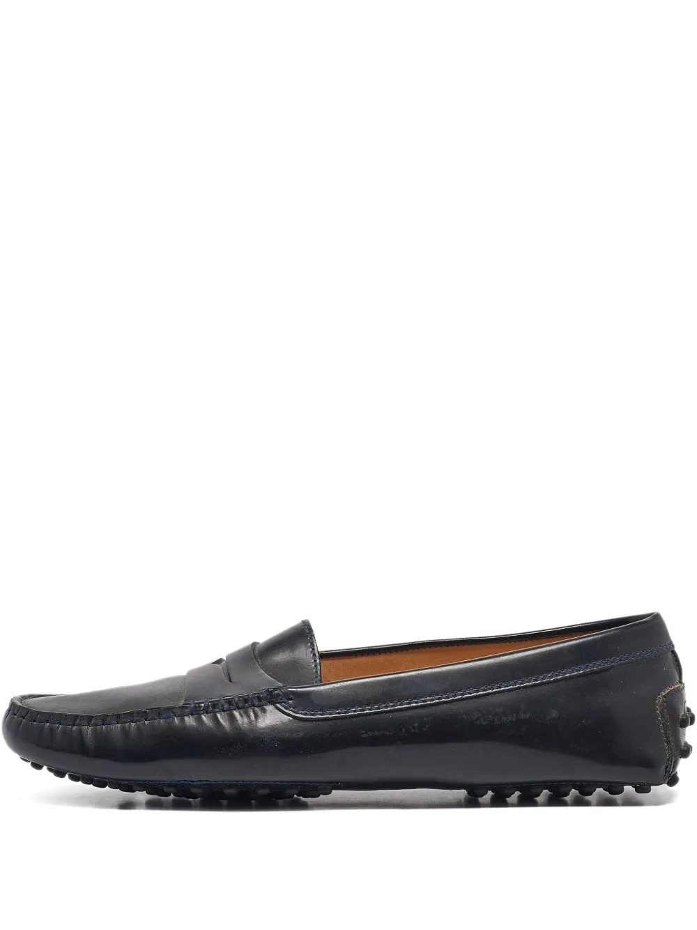 Tod's Vintage レザーローファー - ブルー Tod's Vintage レザーローファー - ブルー