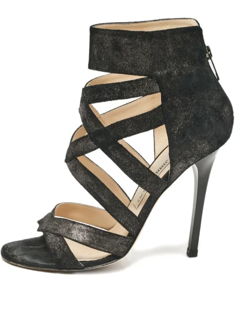Jimmy Choo Pre-Owned 2023 ankle-strap crisscross sandals