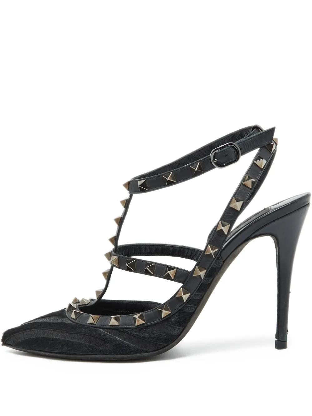 Valentino Garavani Pre-Owned 100mm Rockstud pumps | Black | Image 1