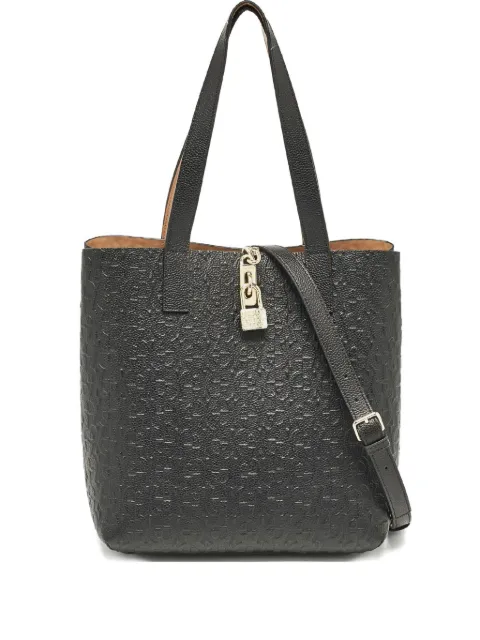 Aigner Vintage pre-owned embossed-lock tote bag