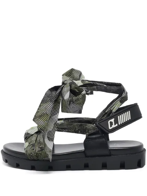 Christian Louboutin Pre-Owned sandalias estampadas