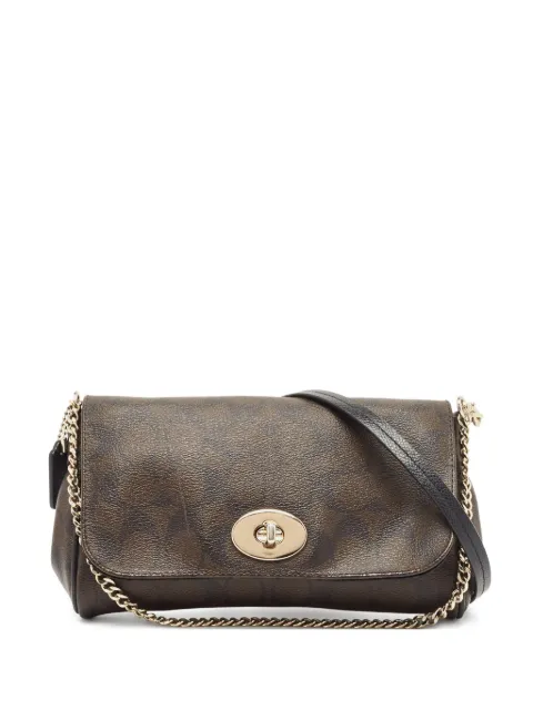 Coach Vintage Pre-owned Ruby Umhängetasche mit Monogrammmuster