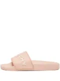 Givenchy Pre-Owned logo-print slides - Pink