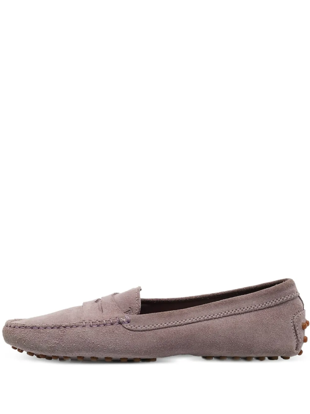 Tod's Vintage suede loafers | Purple | Image 1