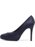 Stuart Weitzman pre-owned 120mm satin-finish platform pumps - Blue