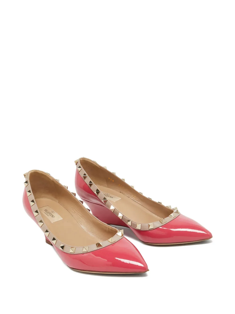 Valentino Garavani Pre-Owned 110 mm Rockstud pumps - Roze