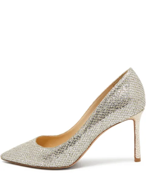Jimmy Choo Pre-Owned 80 mm Romy pumps