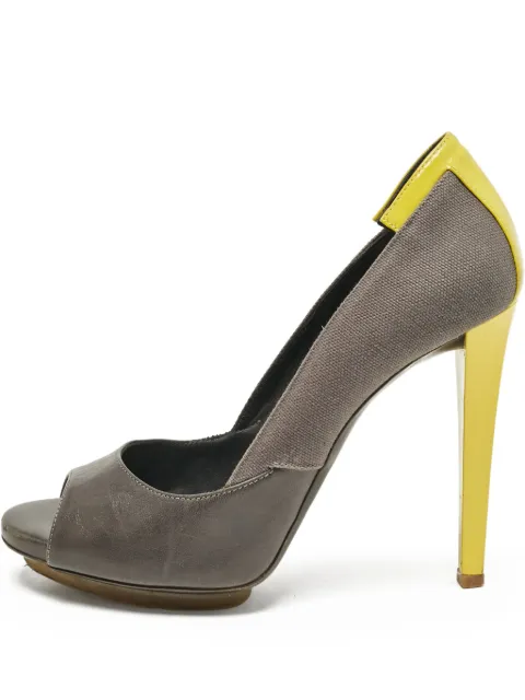 Balenciaga Pre-Owned 120mm peep-toe pumps 