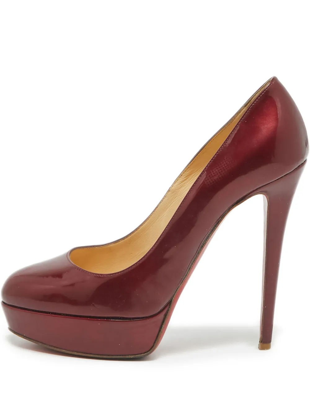 Pre-owned Christian Louboutin 110mm Patent-leather Pumps