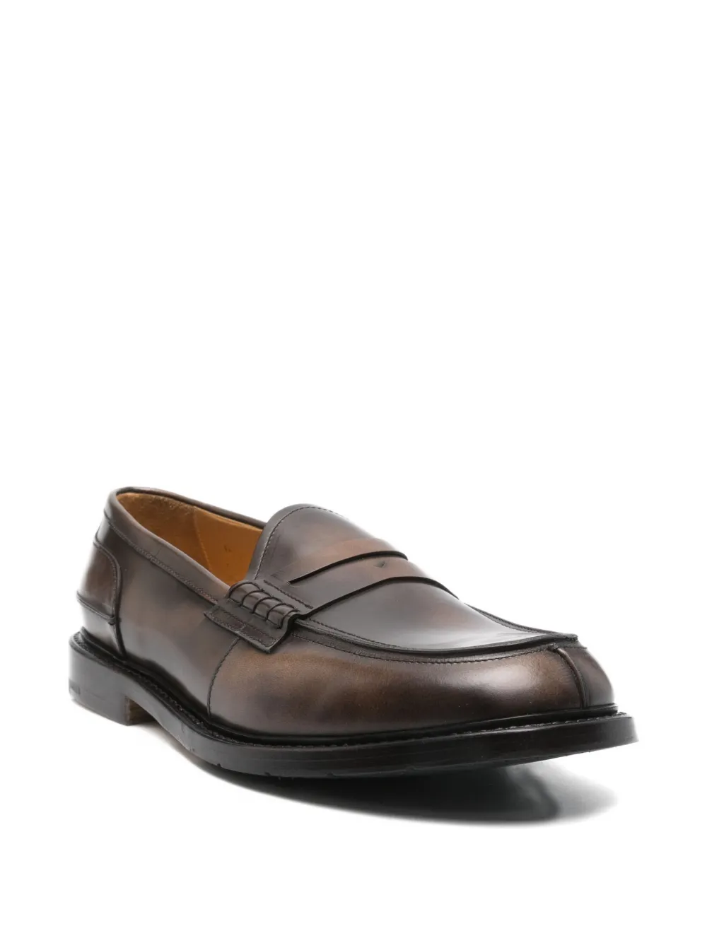 Premiata penny leather loafers Brown