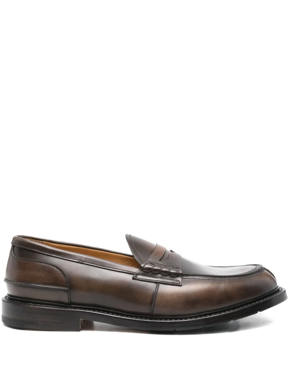 Premiata penny leather loafers Brown