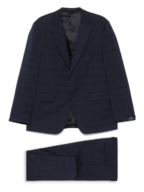 Scabal checked suit