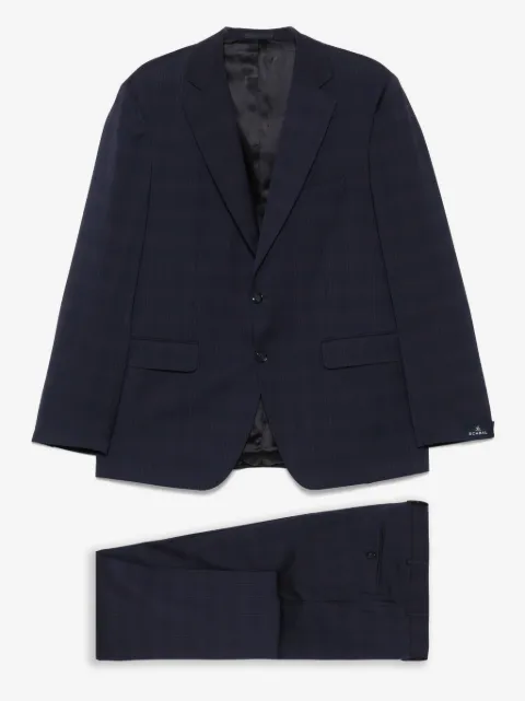Scabal checked suit
