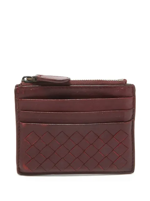 Bottega Veneta Pre-Owned حامل بطاقات بتصميم إنترشياتو