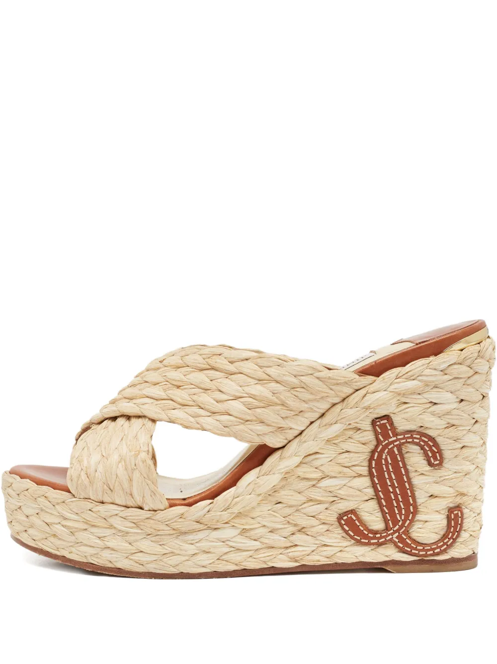 Jimmy Choo Pre-Owned Dovina 110mm サンダル - ニュートラル Jimmy Choo Pre-Owned Dovina 110mm サンダル - ニュートラル
