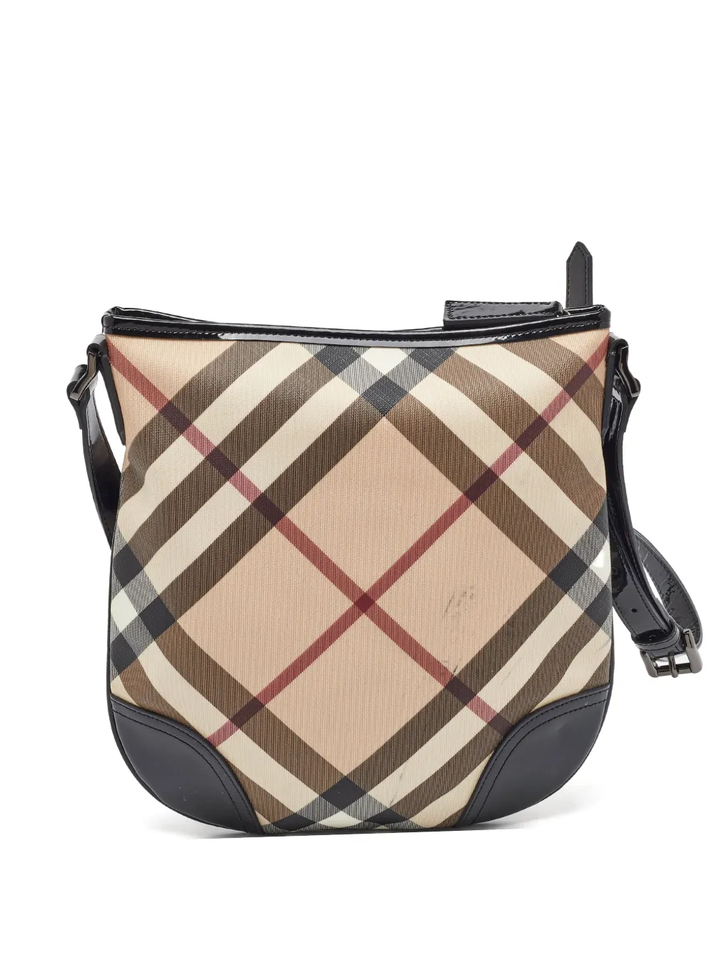 Burberry Pre-Owned Dryden Check-patterned cross body bag | Neutrals | Image 1