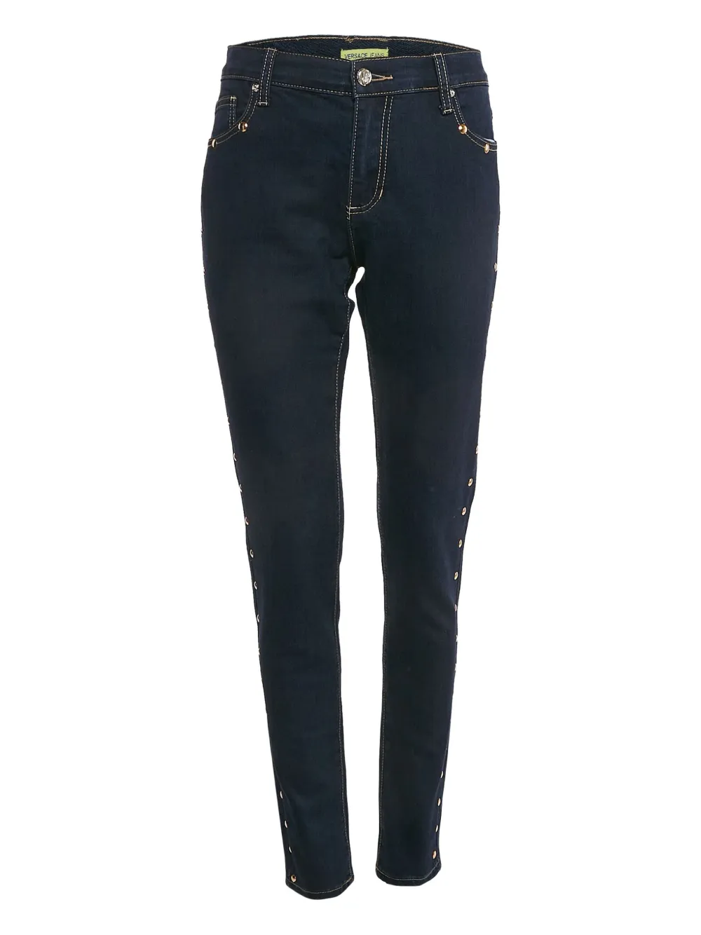 Versace Pre-Owned studded jeans | Blue | Image 1