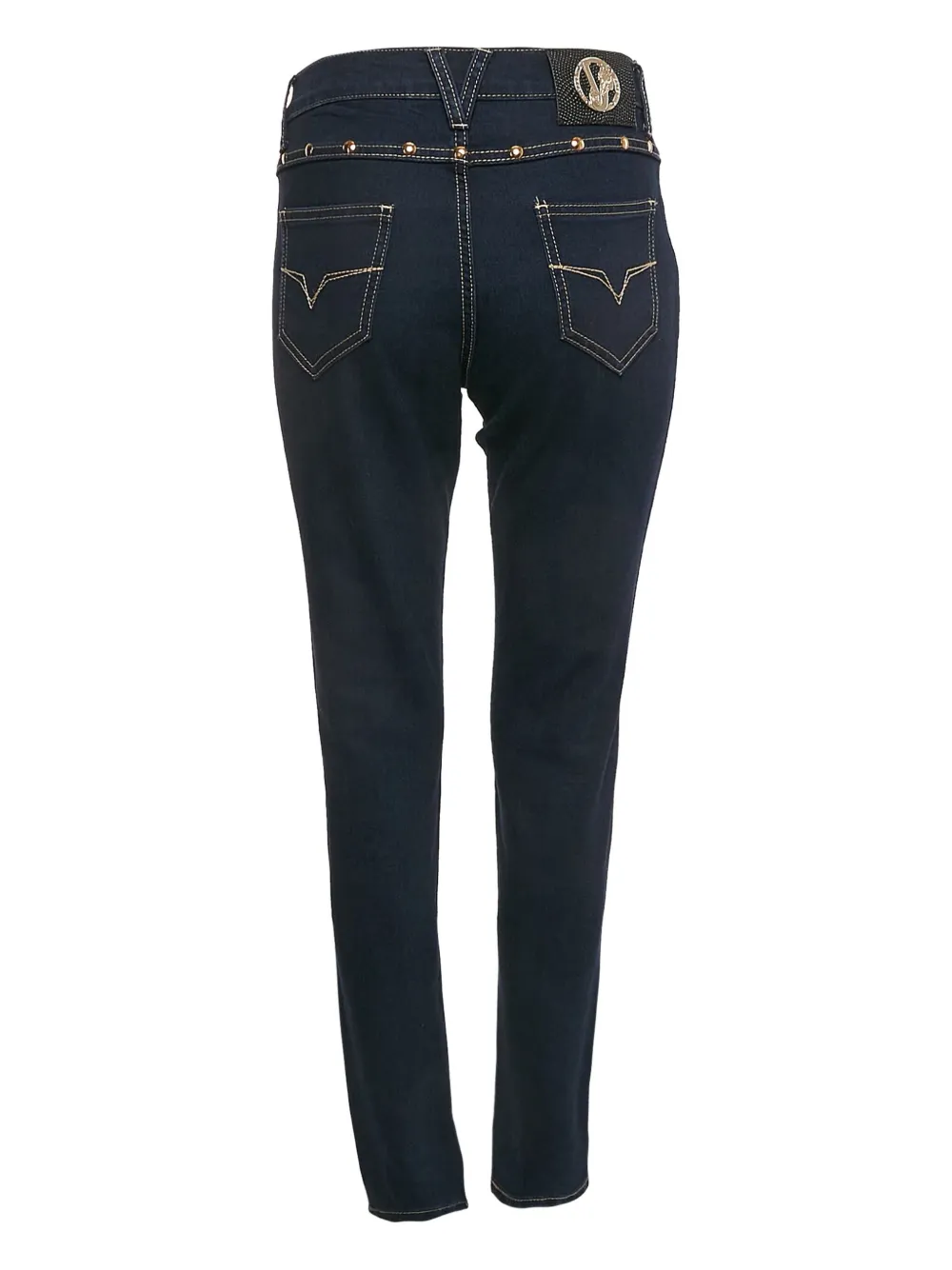 Versace Pre-Owned studded jeans | Image 2