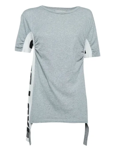 Stella McCartney Pre-Owned All Is Love ruched-side panelled T-shirt