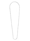 Eddie Borgo BAMBU LINK NECKLACE - Silver