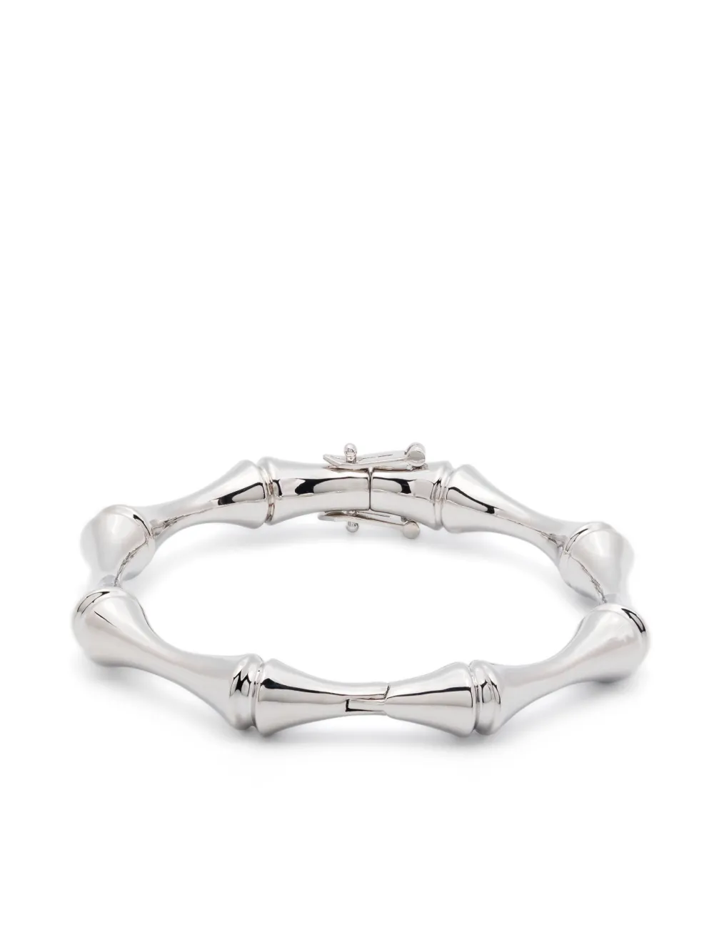 Eddie Borgo BAMBU BANGLE BRACELET | Silver | Image 1