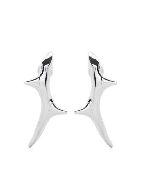 Shaun Leane Rose Thorn Climber earrings