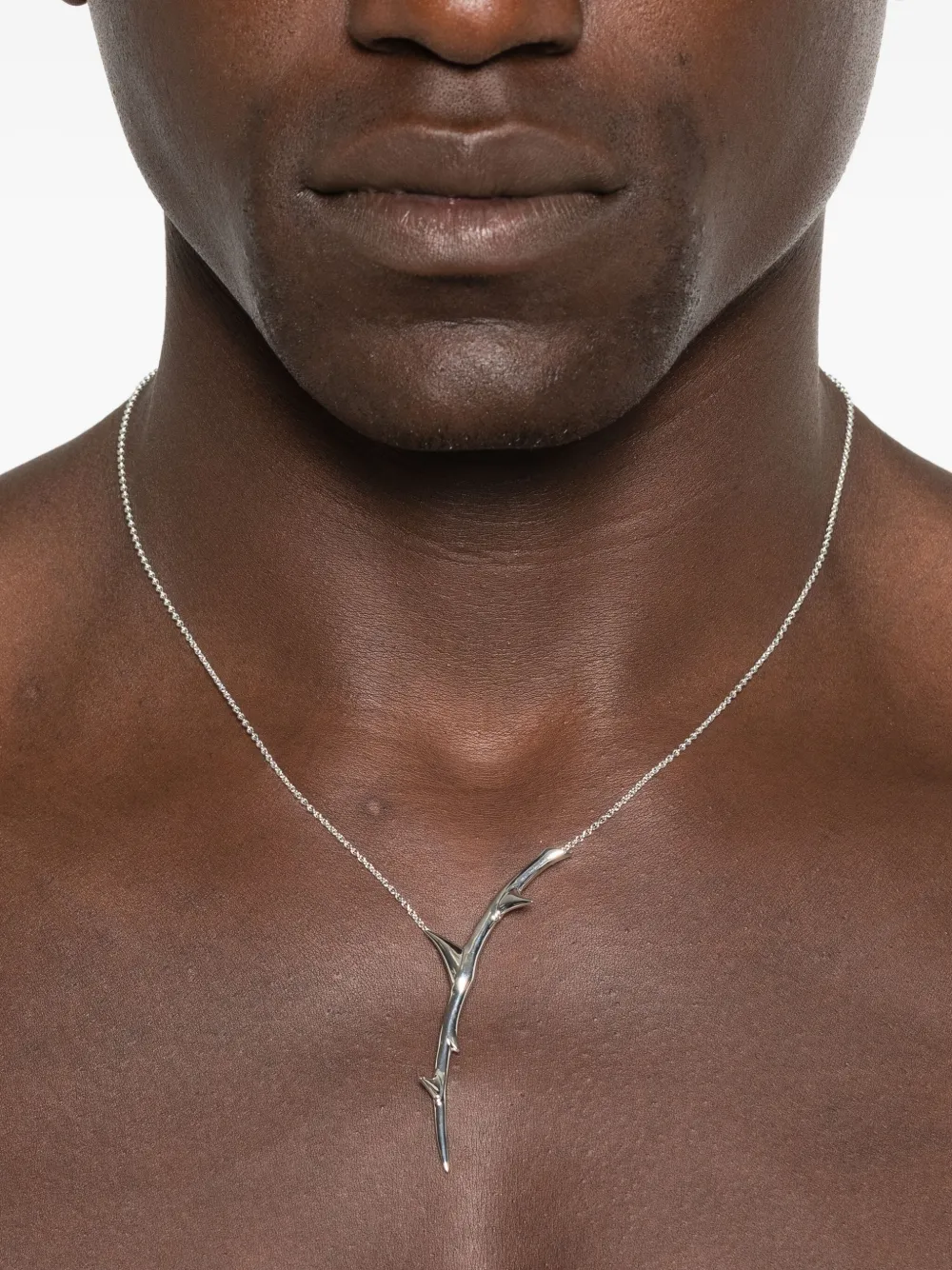 Shaun Leane Rose Thorn single drop pendant necklace | Women | Image 2