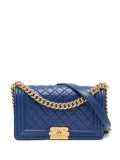 CHANEL Pre-Owned 2011 Boy Flap shoulder bag - Blue