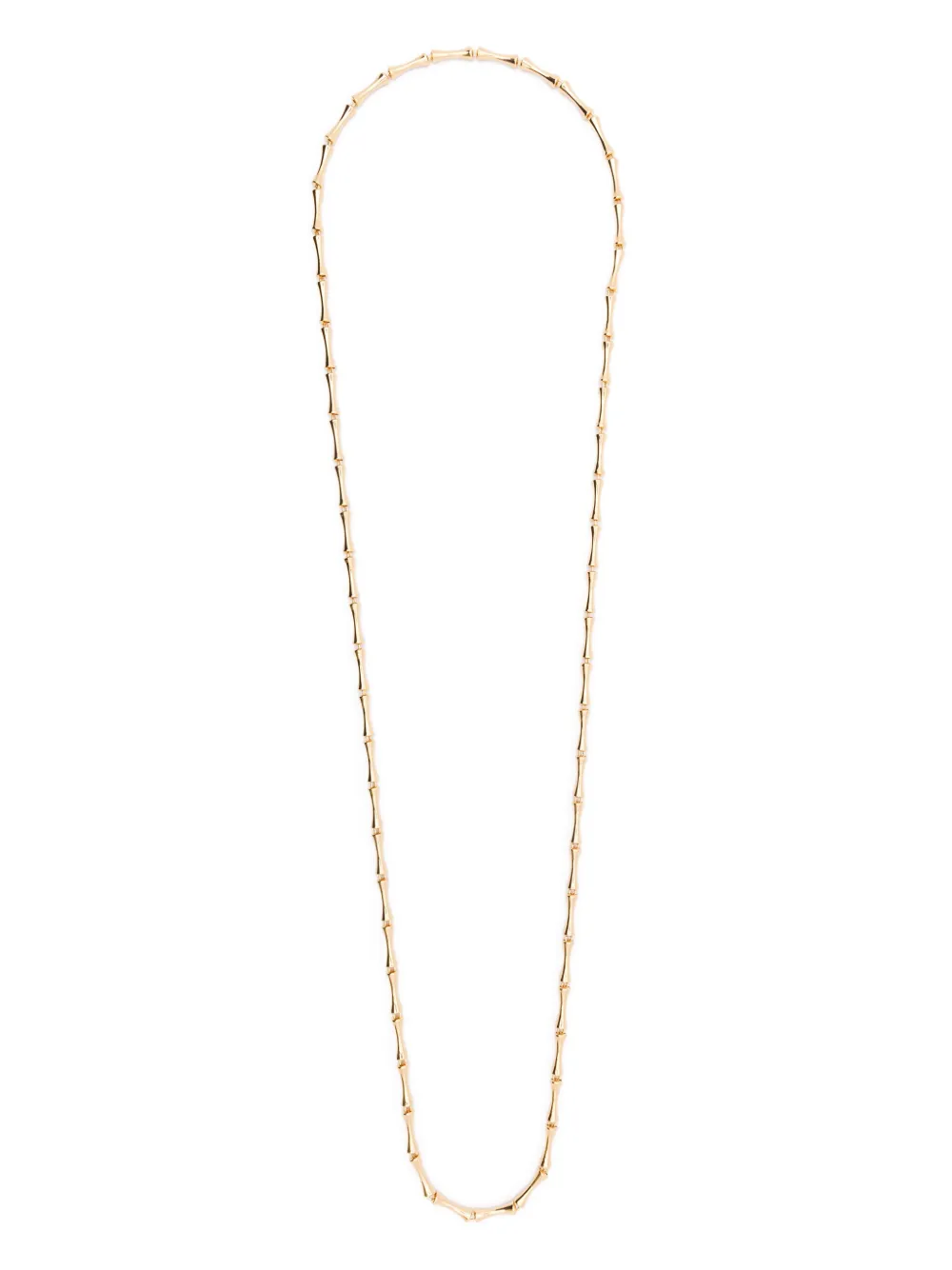 Eddie Borgo BAMBU LINK NECKLACE - ゴールドトーン Eddie Borgo BAMBU LINK NECKLACE - ゴールドトーン