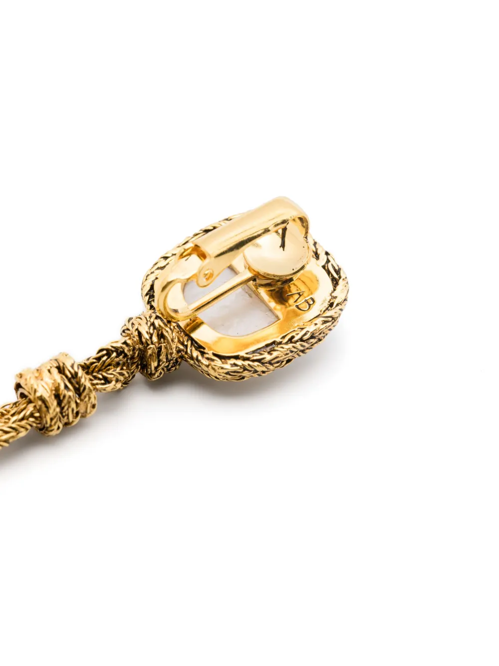 Aurelie Bidermann MIKI MOTHER OF PEARL CLIP EARRINGS | Image 2
