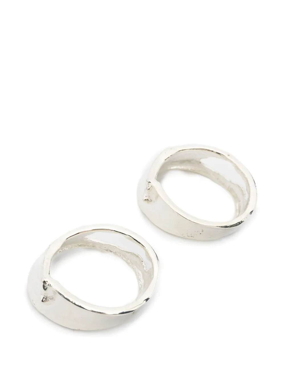 Alighieri silver leaf napkin rings | Tableware | Image 2