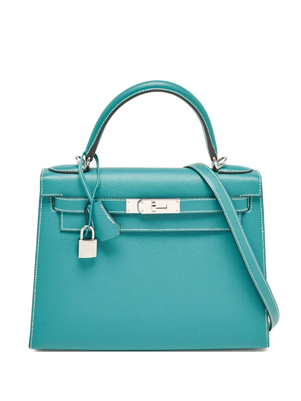 Hermès Pre-Owned sac cabas Kelly 28 Sellier Epsom en cuir | vert | Image 1
