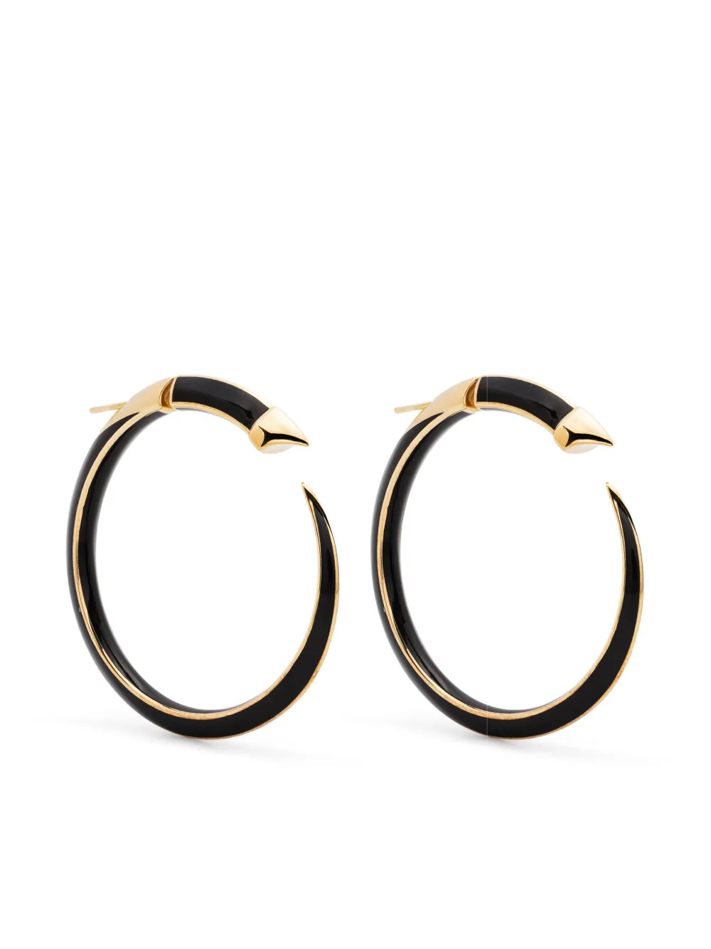 Sabre Solis hoop earrings