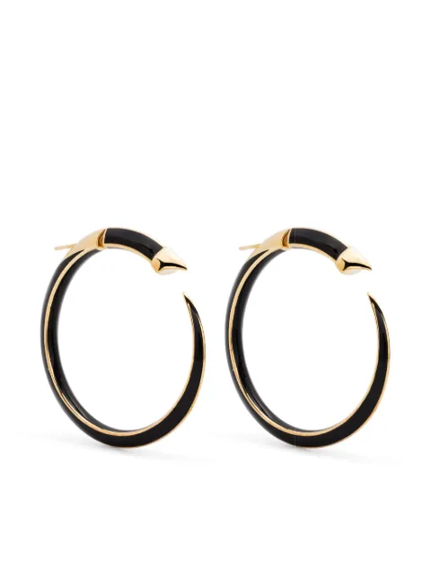 Shaun Leane Sabre Solis hoop earrings