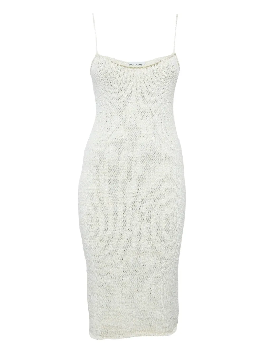 knitted midi dress