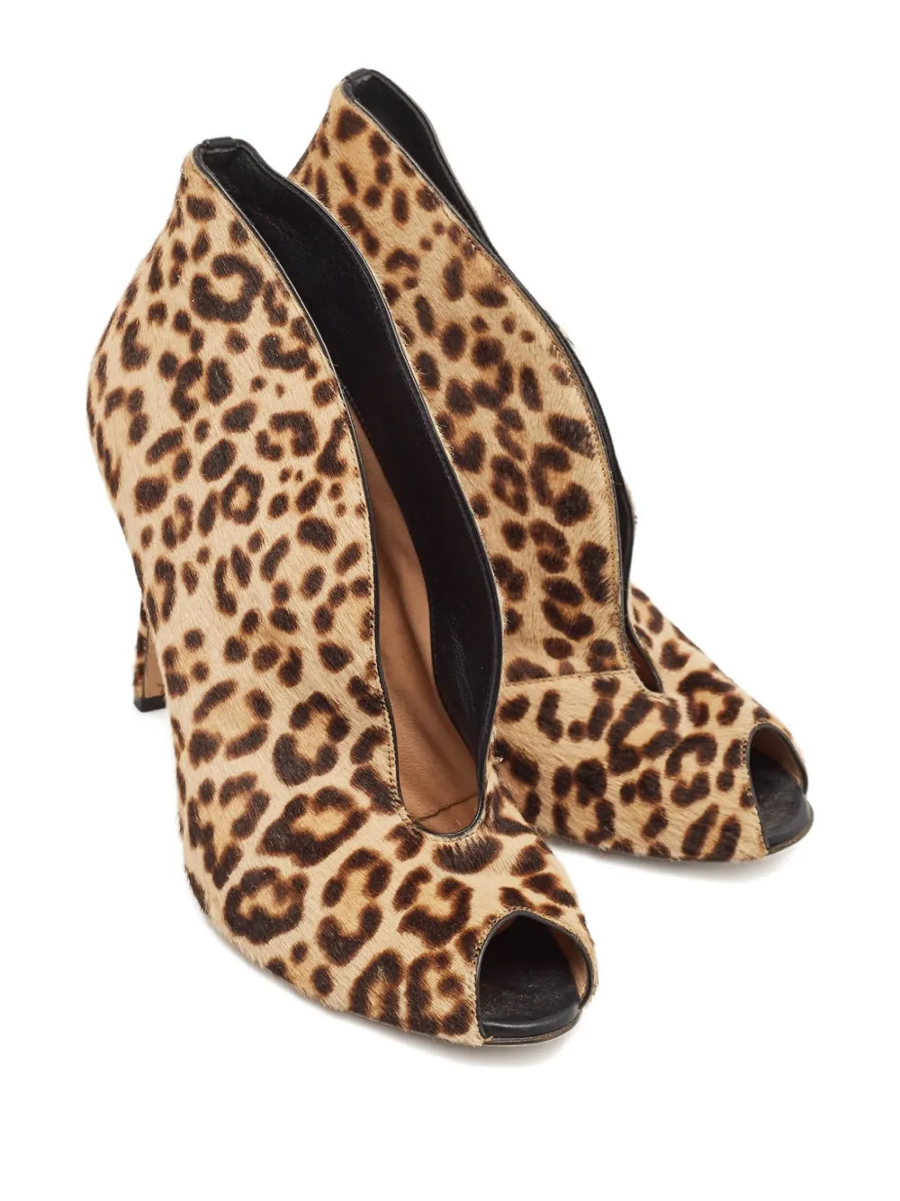 Pre-owned Gianvito Rossi 2024 120mm Leopard-print Pumps