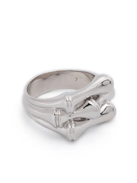 Eddie Borgo BAMBU SIGNET RING
